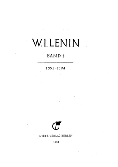 Titelblatt Band 1, Faksimile