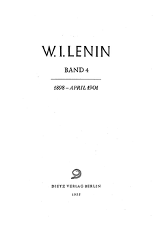 Titelblatt Band 4, Faksimile