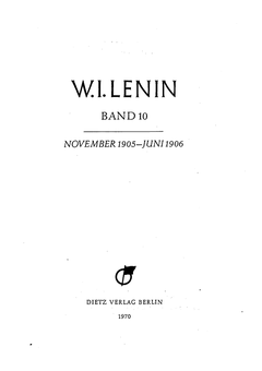 Titelblatt Band 10, Faksimile